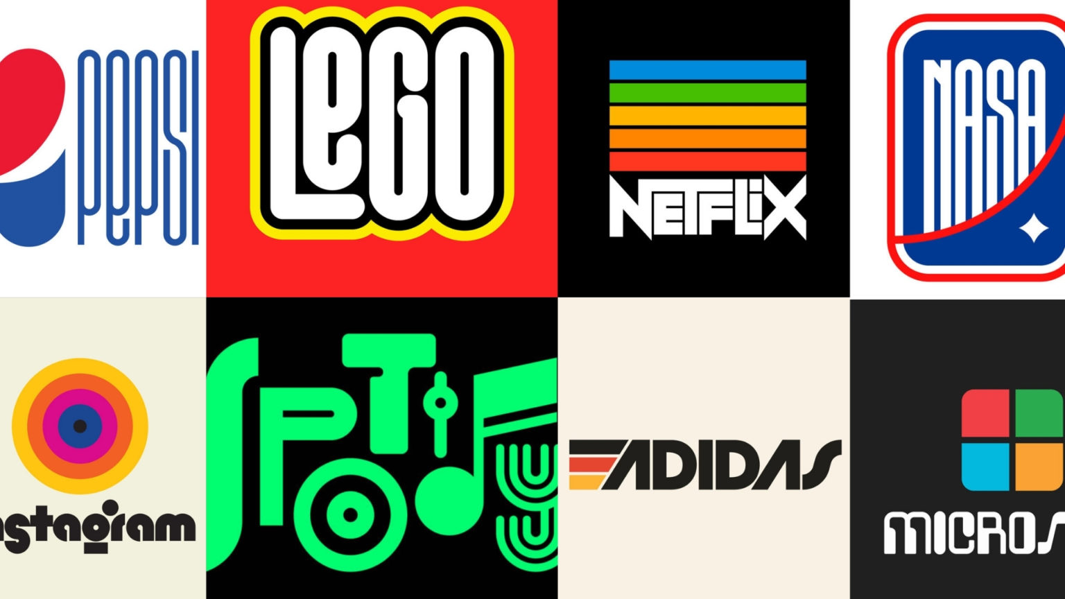 Check Out These 20 Logos Recreated To Its Retro Vibe - XSM