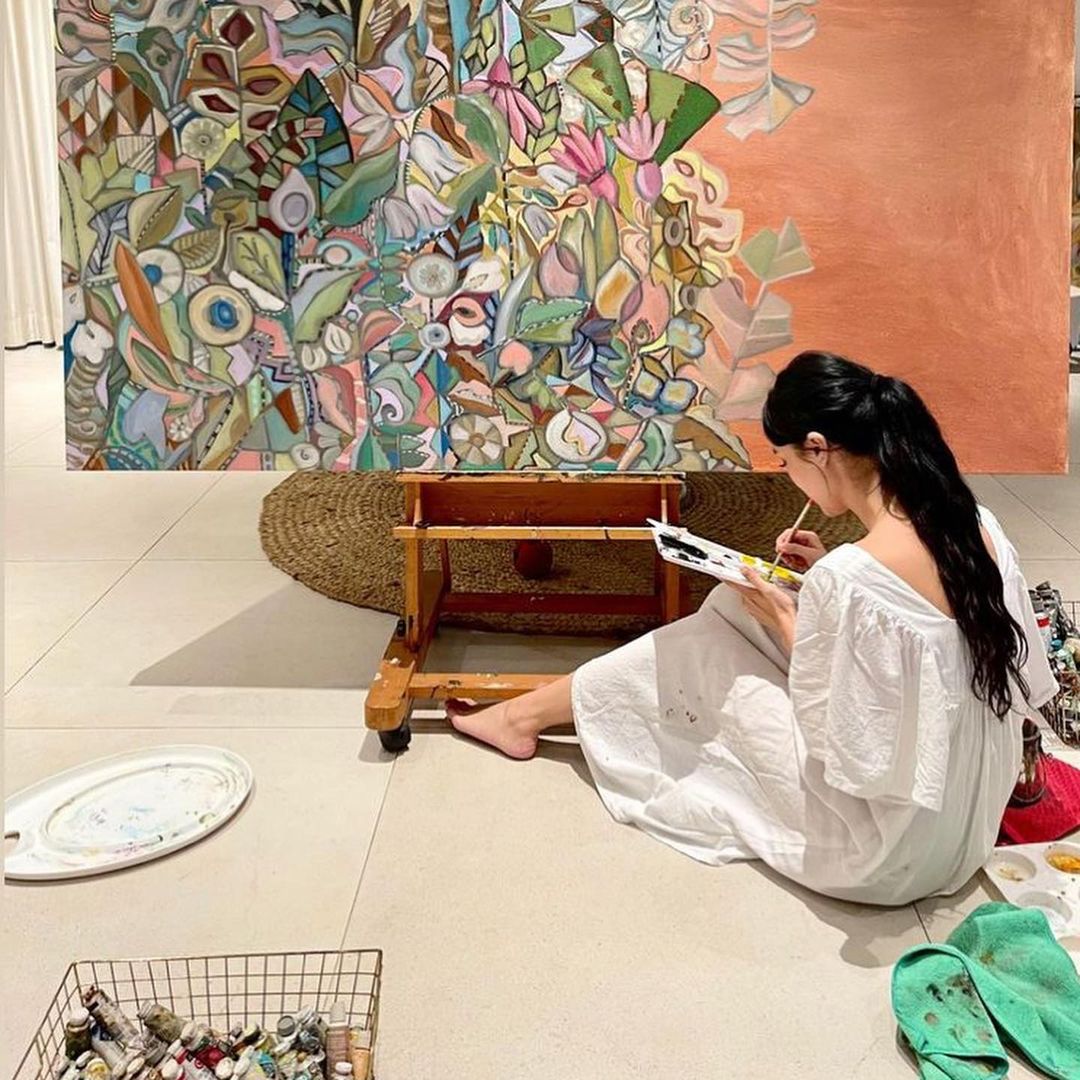 Heart Evangelista shares photos of her painting session with Incubus  frontman Brandon Boyd