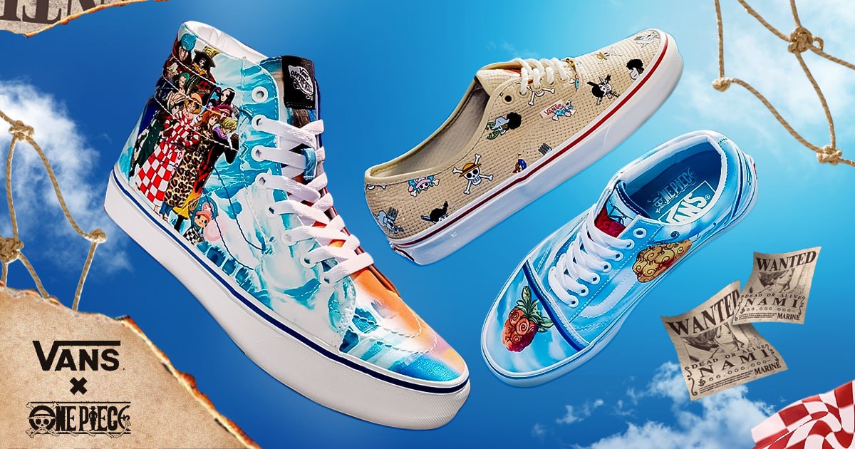 Vans Enlists Anime Series 'One Piece' For Latest Collaborative