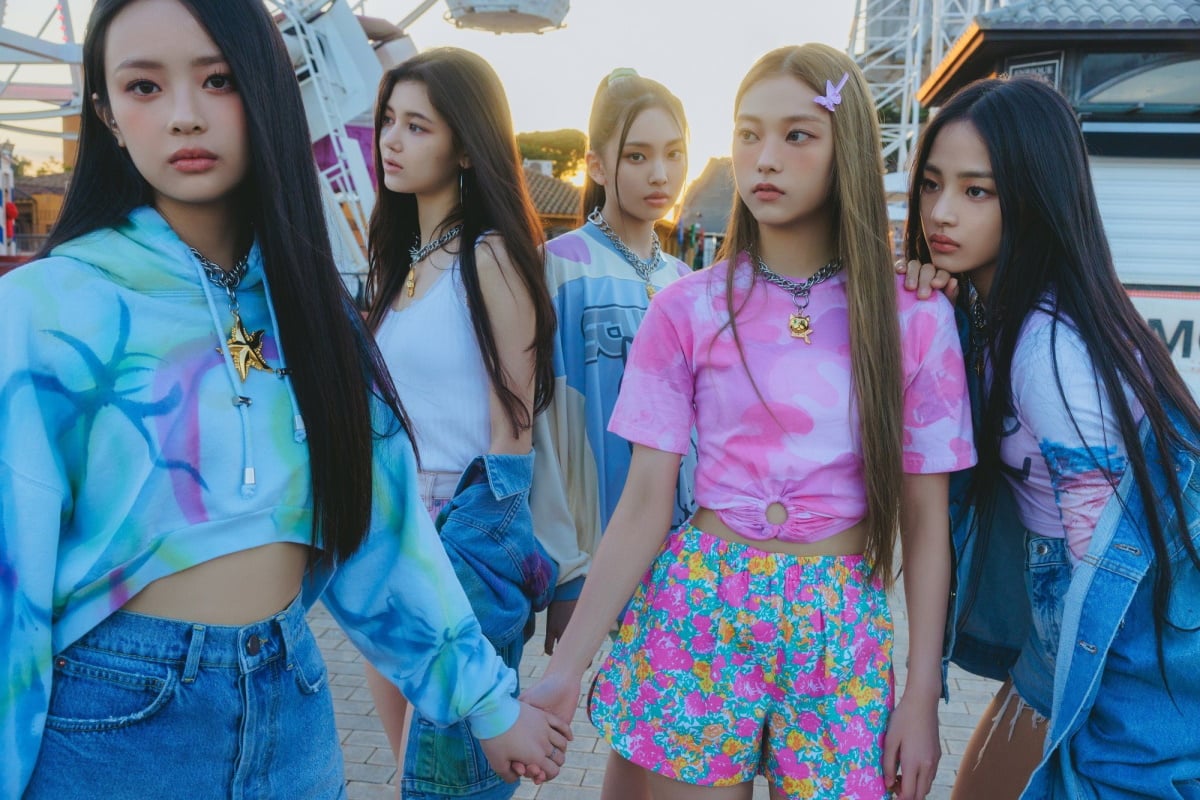 Record-Breaking Rookie Girl Group NewJeans Are Enjoying The Ride On New  Release